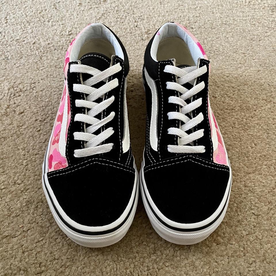 Vans pink hot sale camo