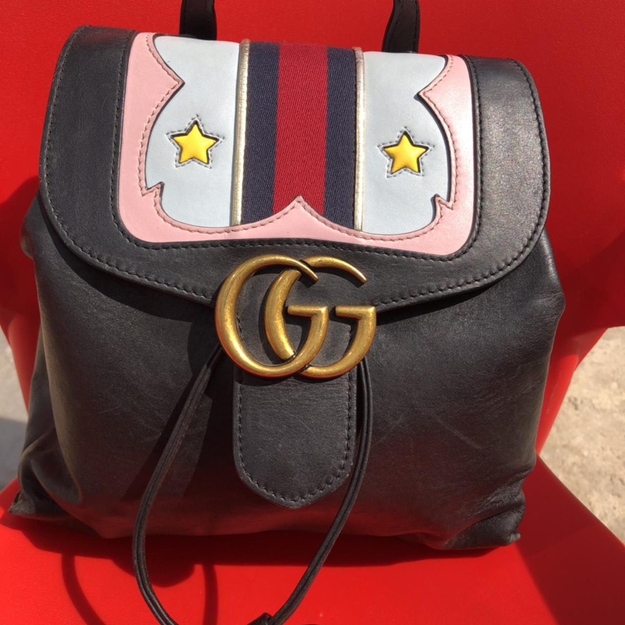 Gucci heart hot sale backpack