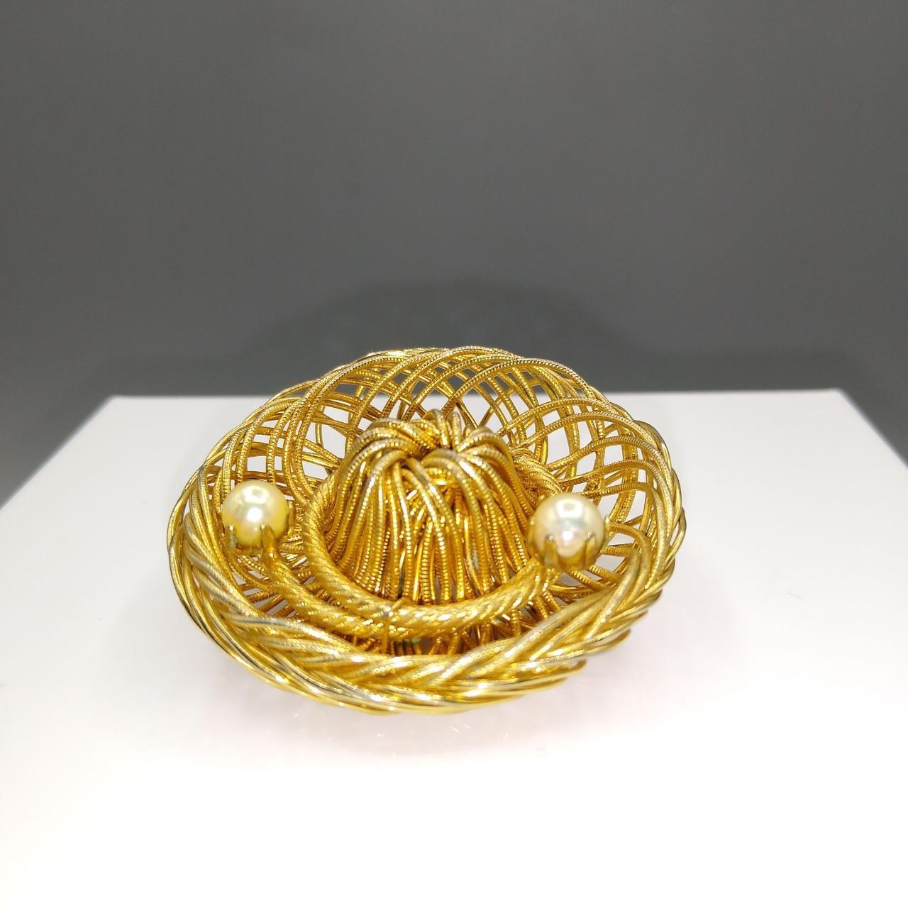 Product Image 2 - Vintage Brooch, Gold Wire Spiral