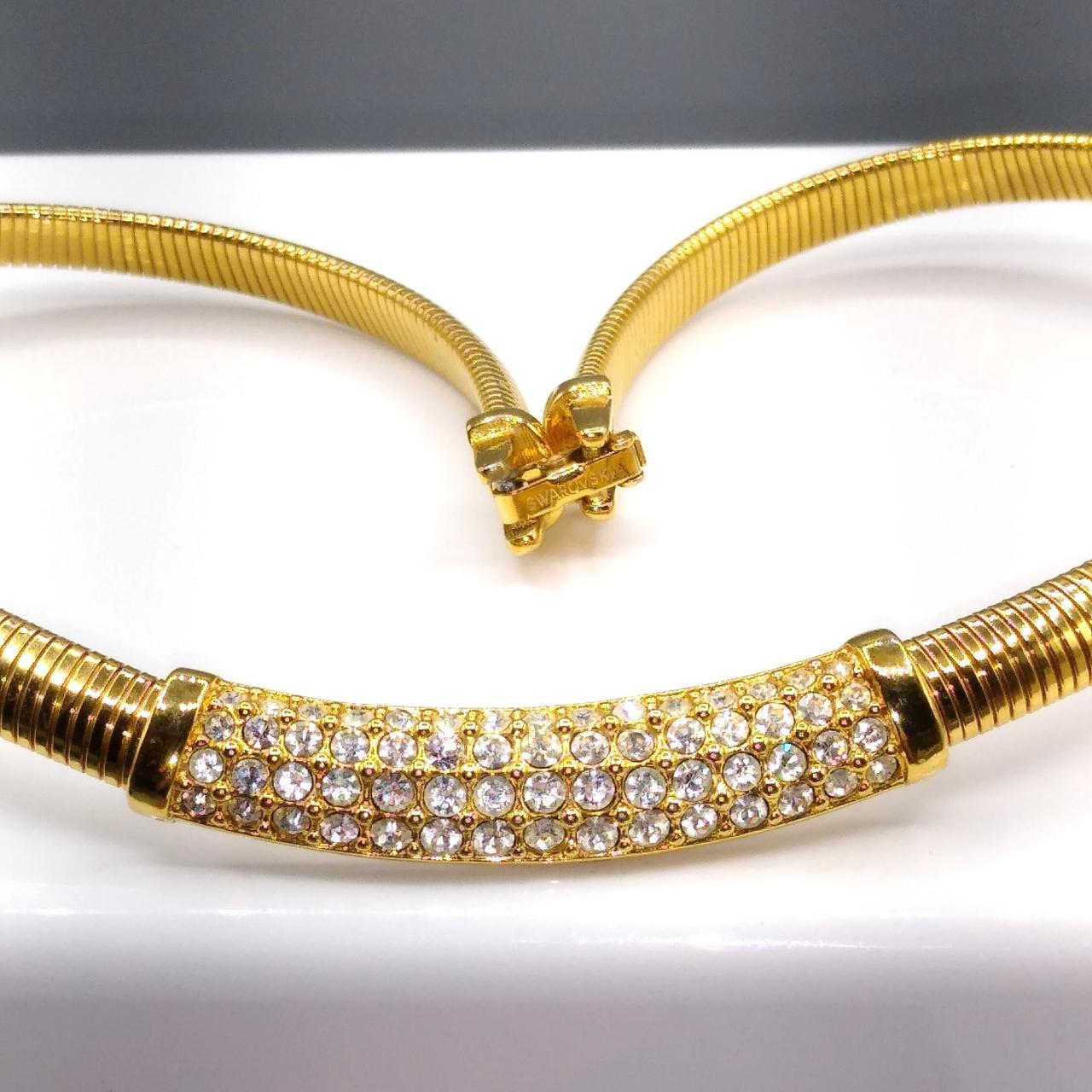 Product Image 3 - Vintage Swarovski Omega Necklace, Gold