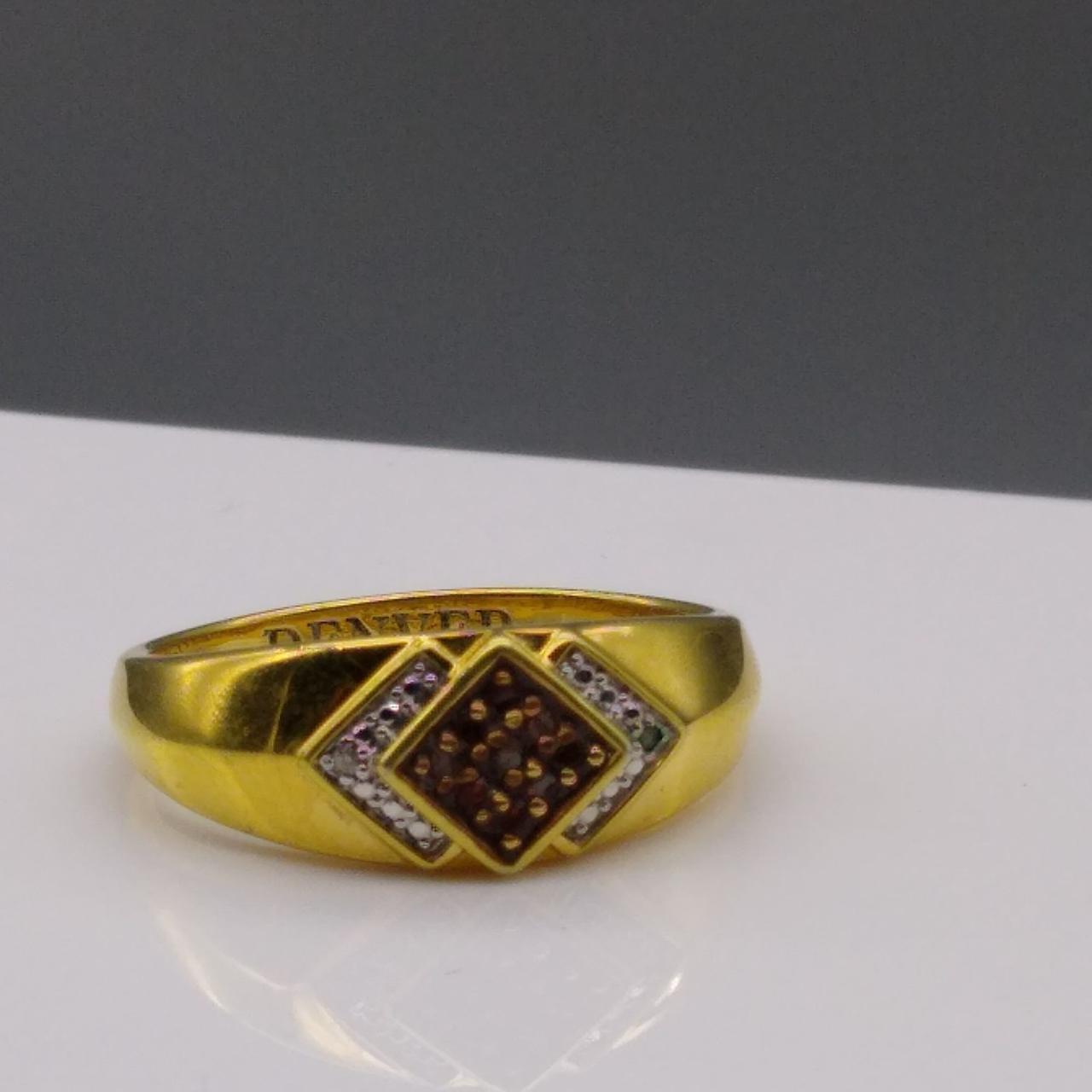 Danbury Mint Men s Ring 18k Gold Plating Chocolate Depop danbury-mint-men-s-ring-18k-gold-plating-chocolate-depop