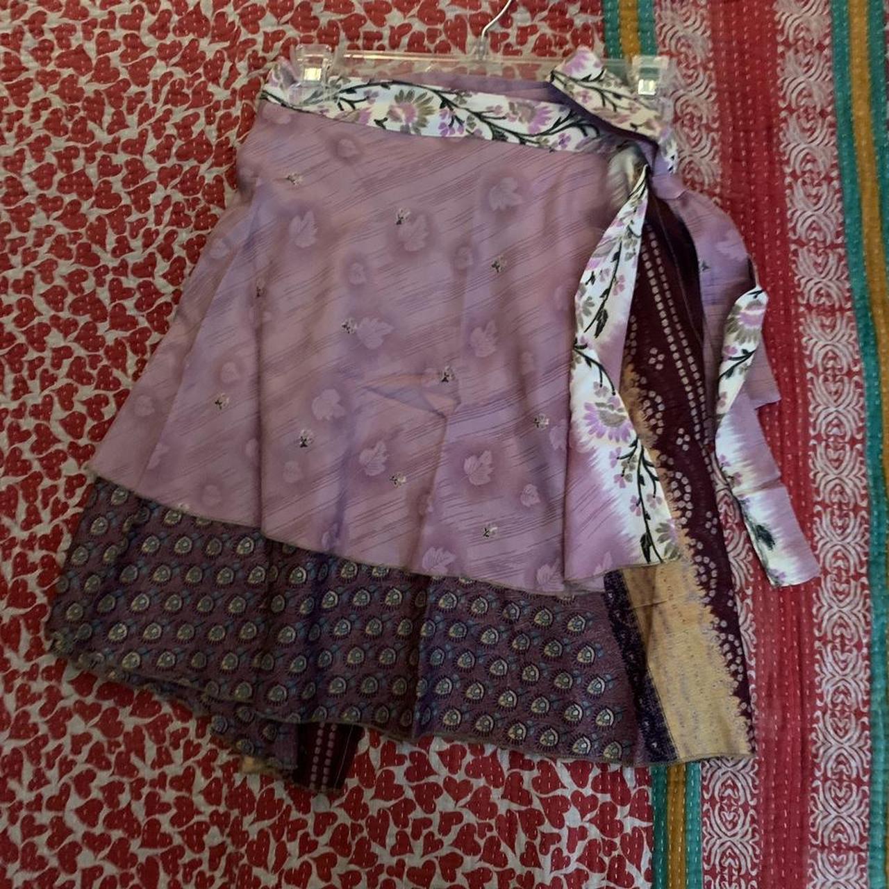 Buy Indian Wrap Silk Skirts Vintage Silk Skirt Indian Handmade Bohemian  Summer Skirt Long Skirts Online in India - Etsy