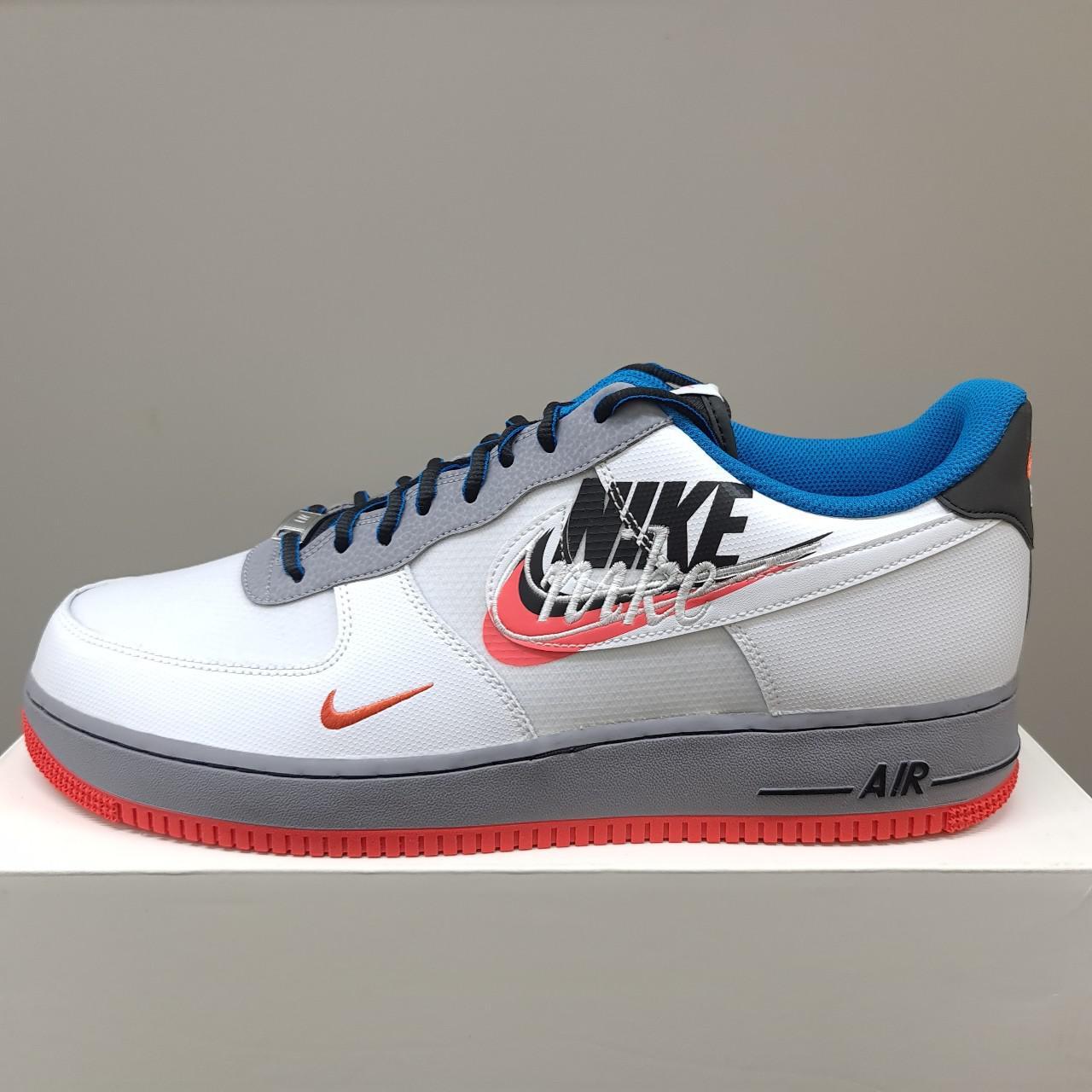nike air force 1 script swoosh pack blue