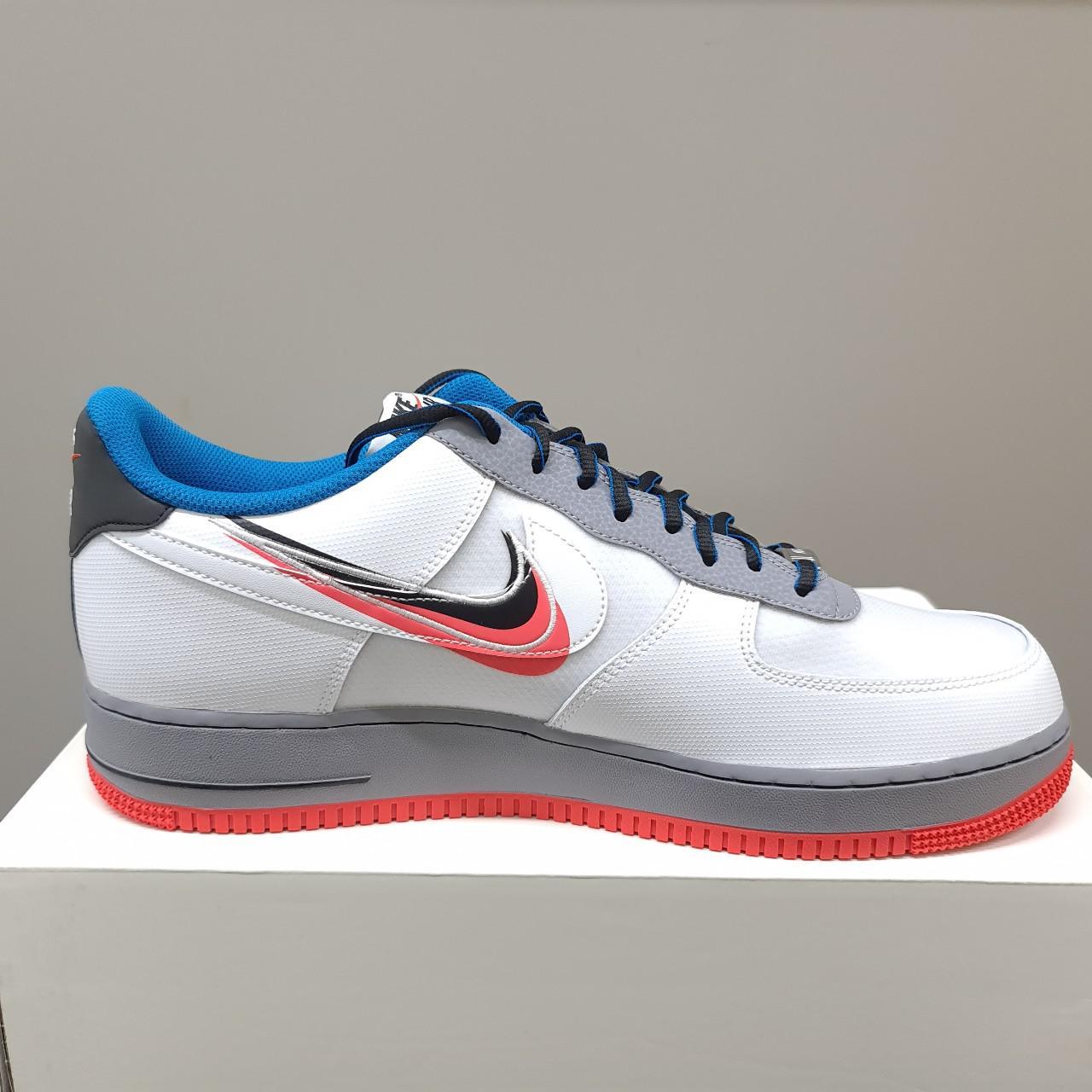 nike air force 1 script swoosh pack blue