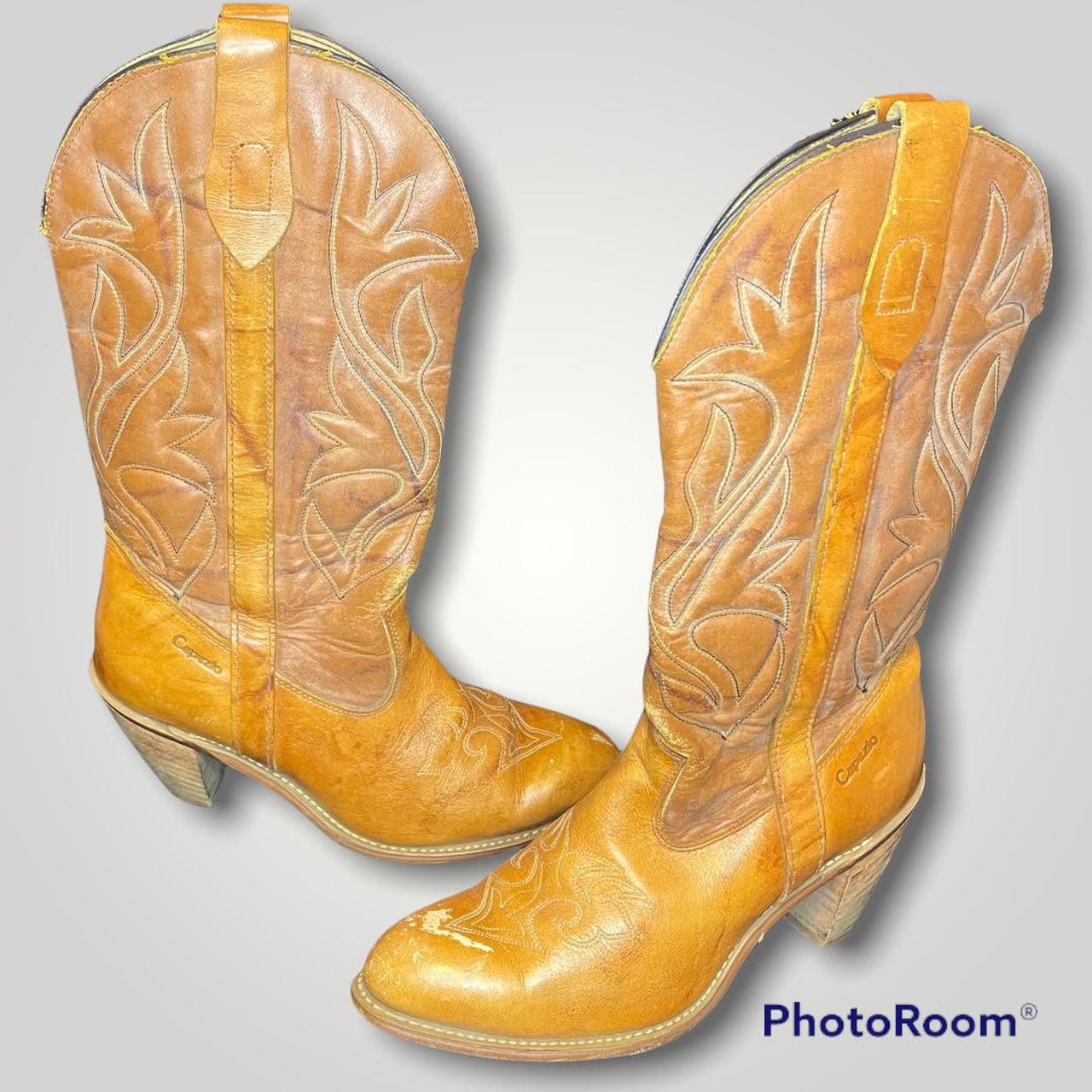 Vintage Capezio cowgirl boots. So cute and perfect... Depop