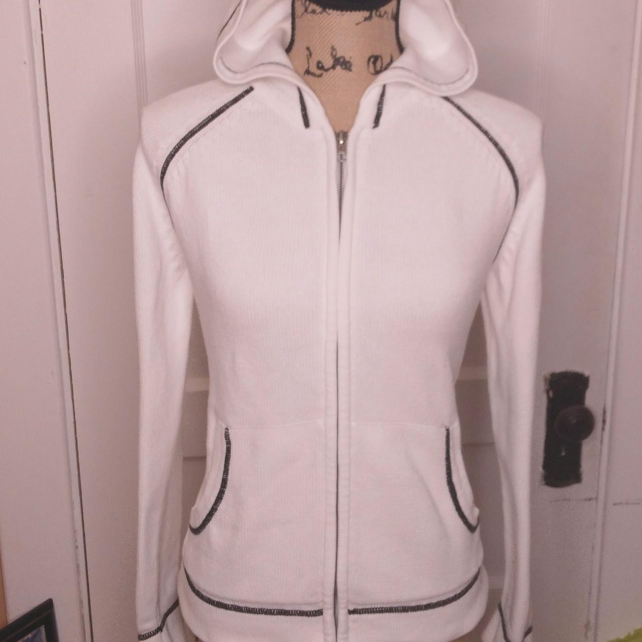 Cable Knit Sweater Hooded, long sleeved. Crew Neck,... - Depop