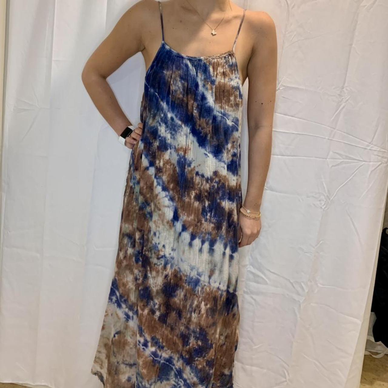 aritzia tie dye dress