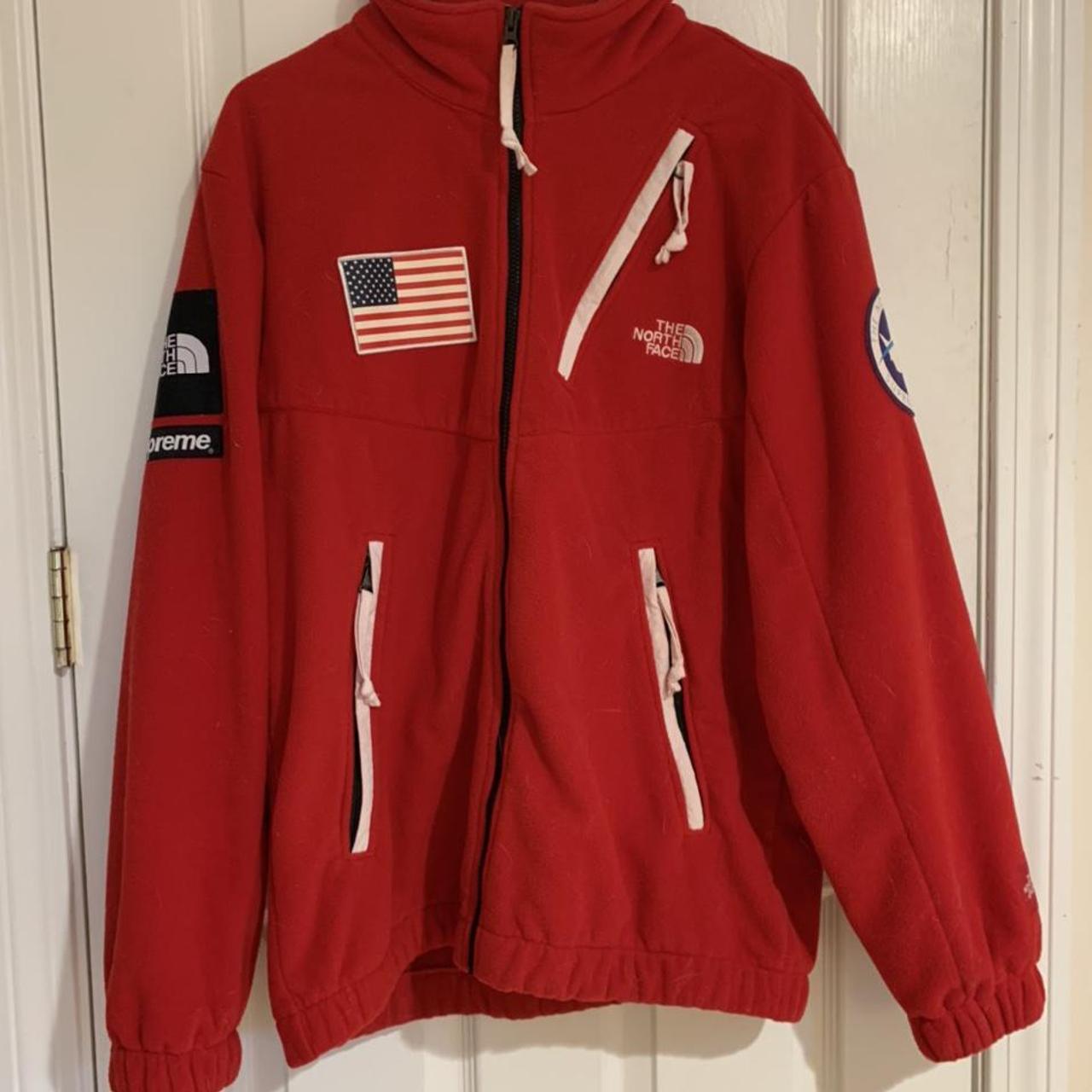 Supreme the north face trans antarctica expedition store fleece jacket