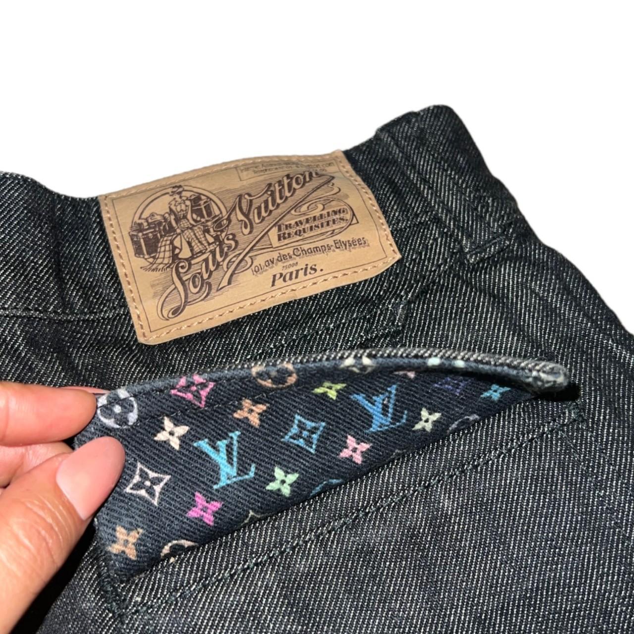 Louis Vuitton Shorts LV Monogram Denim - Depop