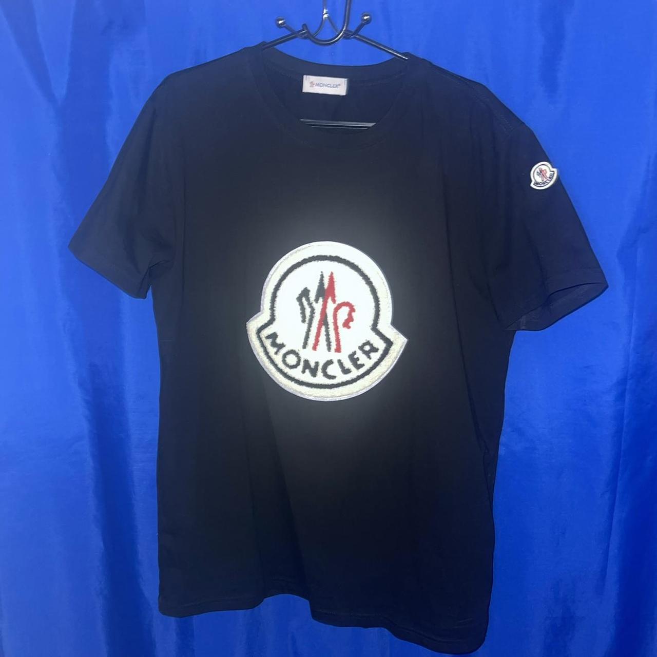 moncler t shirt mens big logo