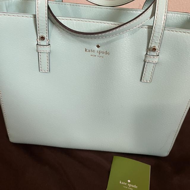 Kate Spade New York Women's Green and Blue Bag | Depop