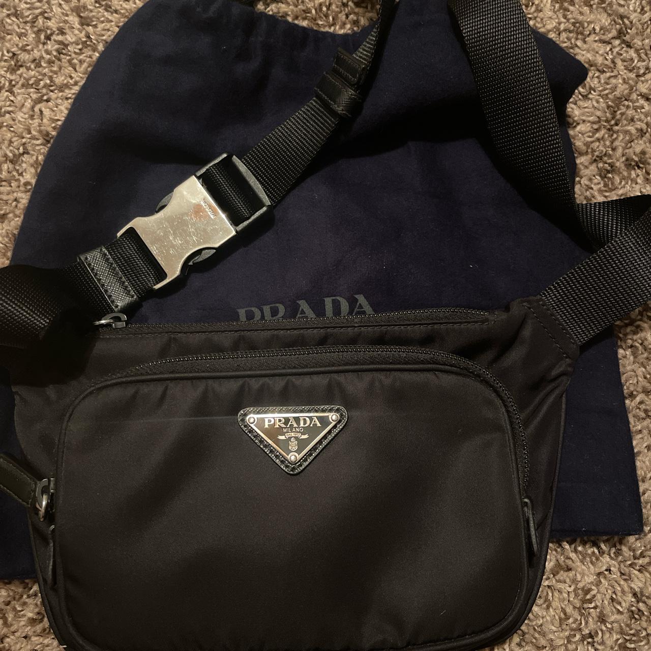 LAST PRICE DROP Prada Re-Nylon and Saffiano leather... - Depop