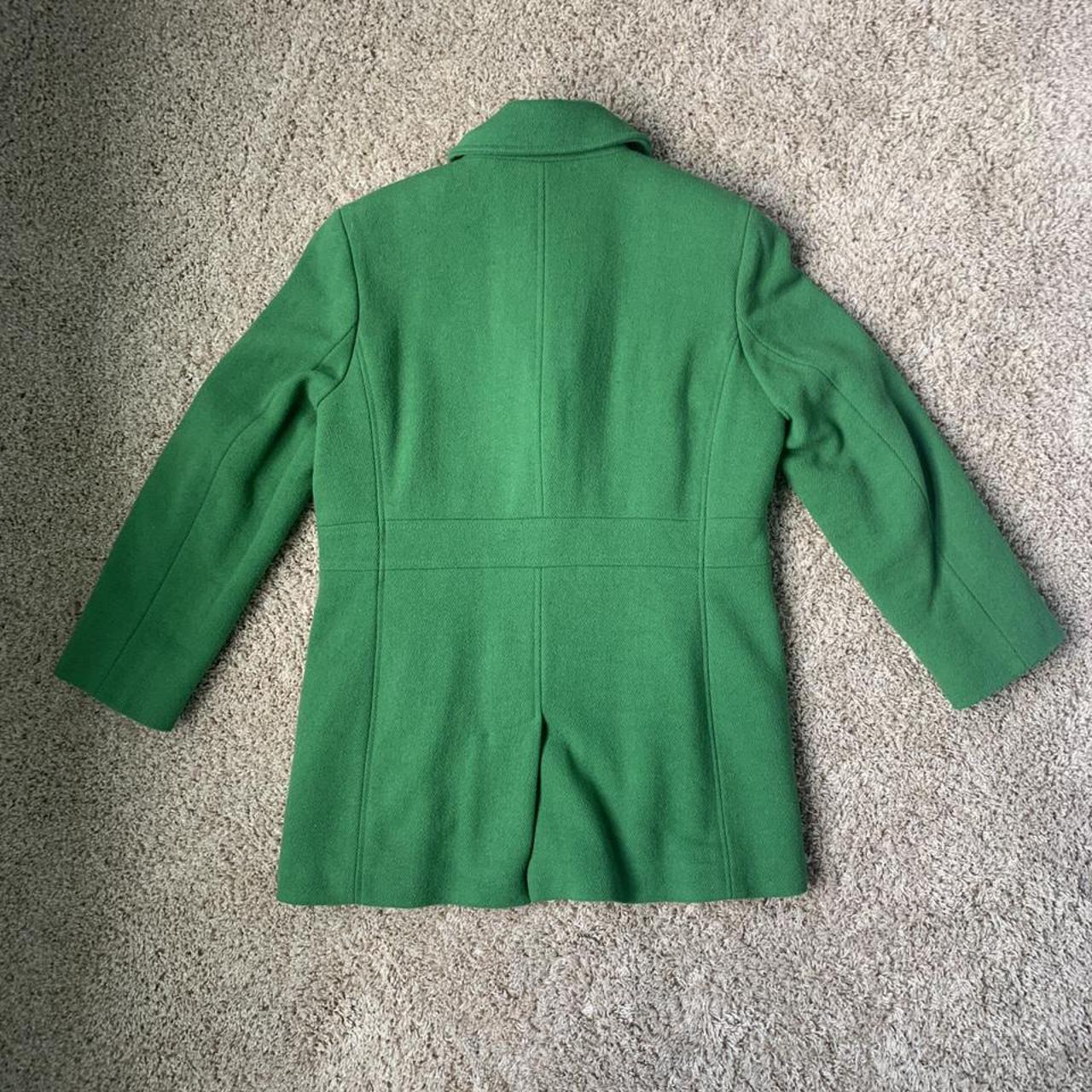 Calvin Klein Women's Green Coat Depop