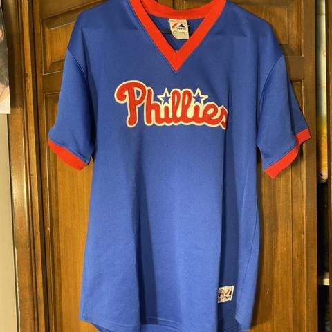 Philadelphia Phillies Jim Thome Authentic Jersey 48 - Depop