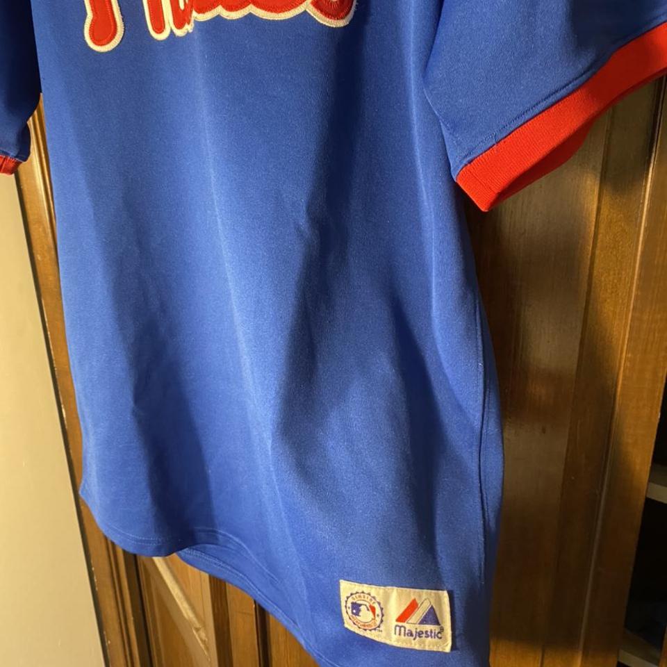 Philadelphia Phillies Jim Thome Authentic Jersey 48 - Depop