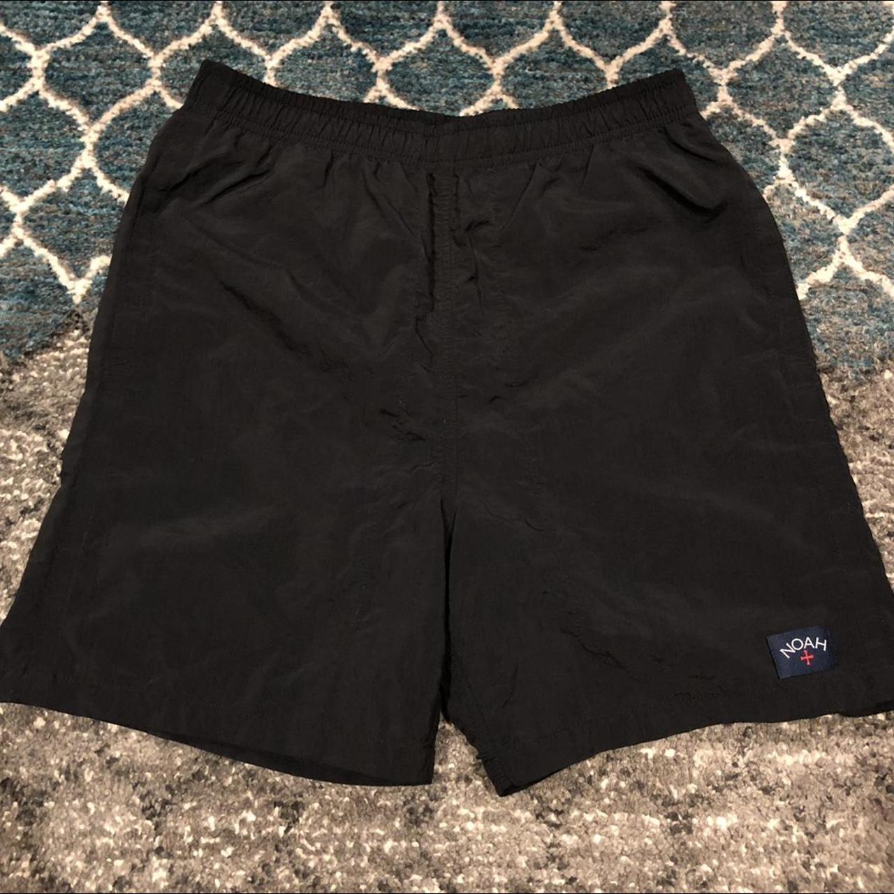 Noah Men's Black Swim-briefs-shorts