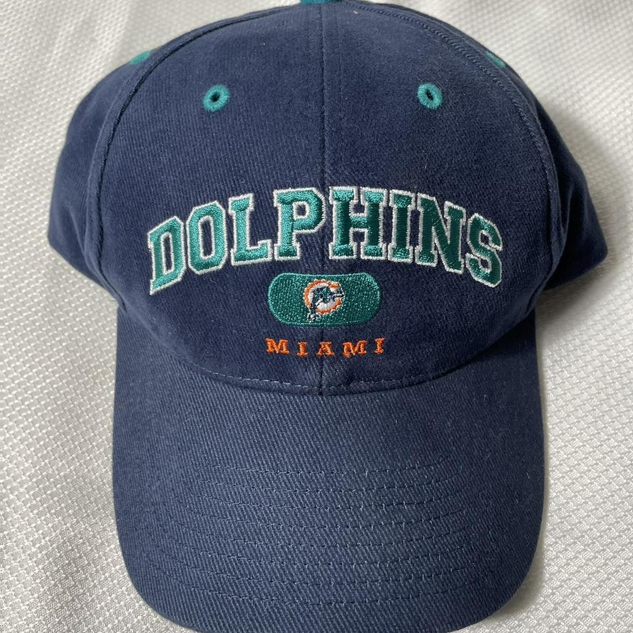 NFL Retro Amcap Miami Dolphins 90s Trucker Hat - Depop