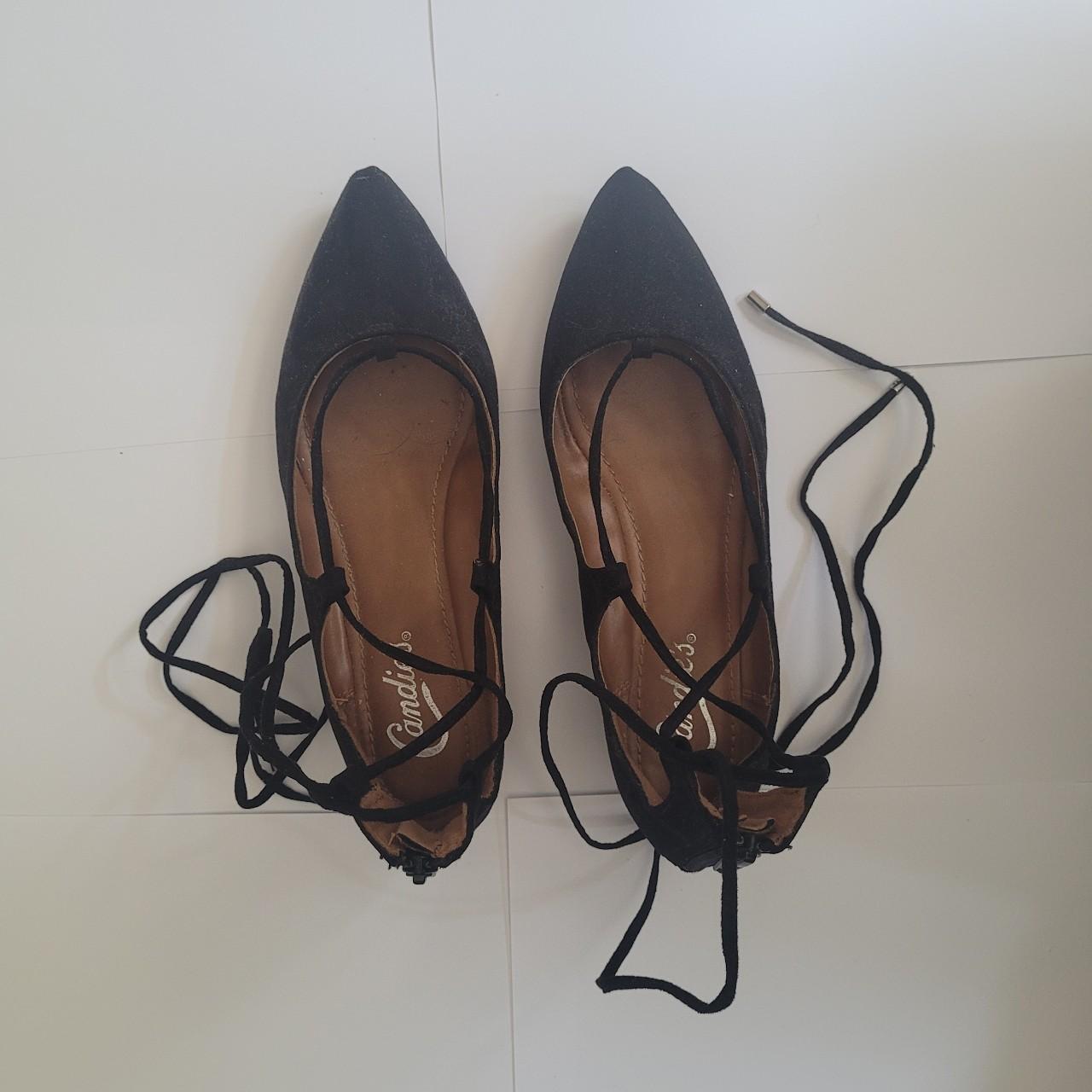 candies black sandals