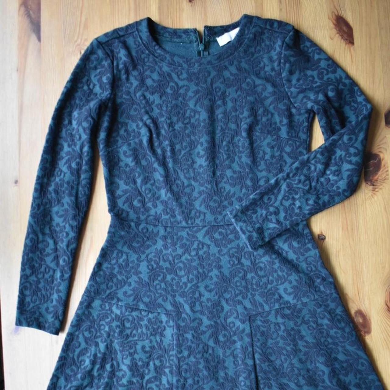 Loft teal outlet dress