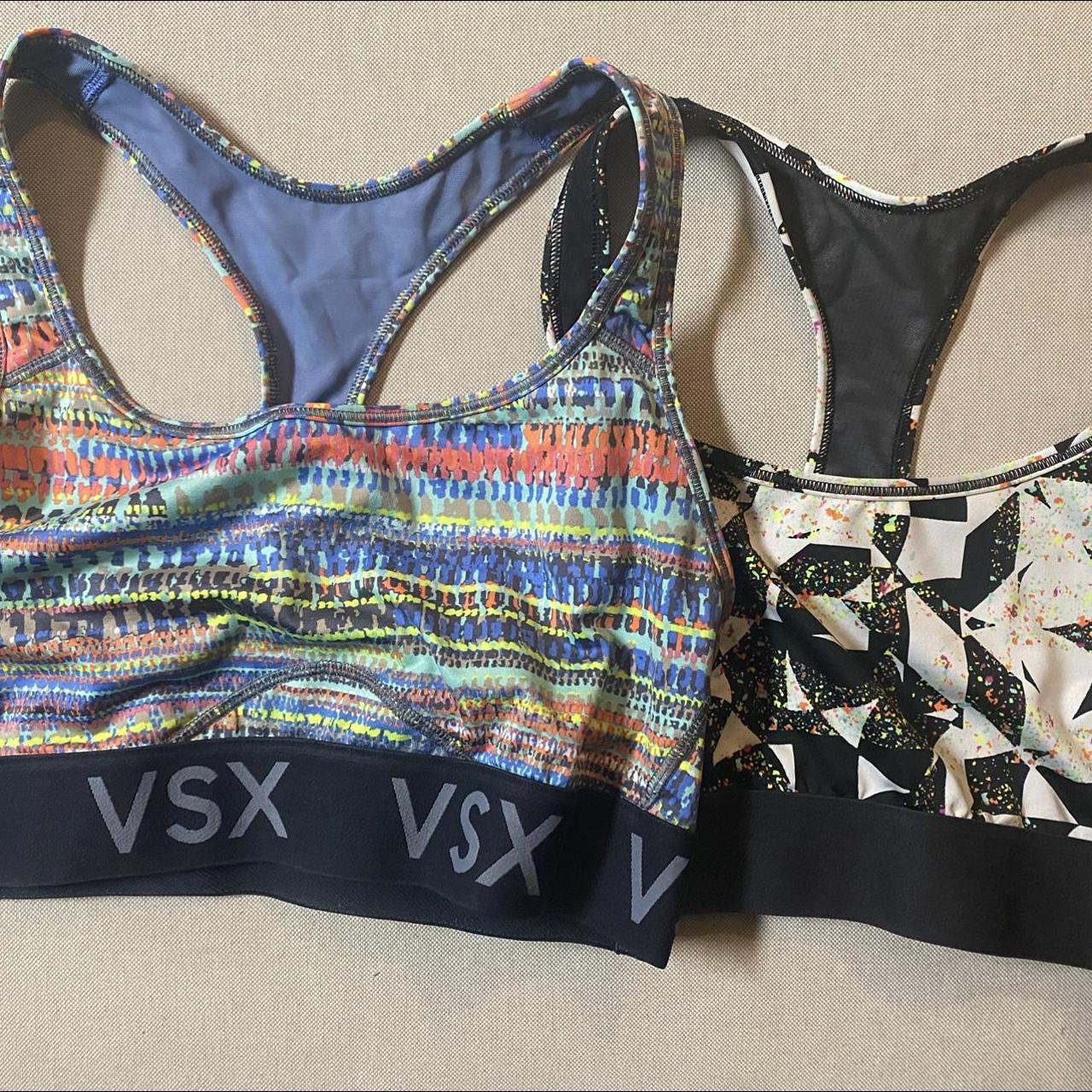 Two Victoria Secret sports bras size Medium Dm if - Depop