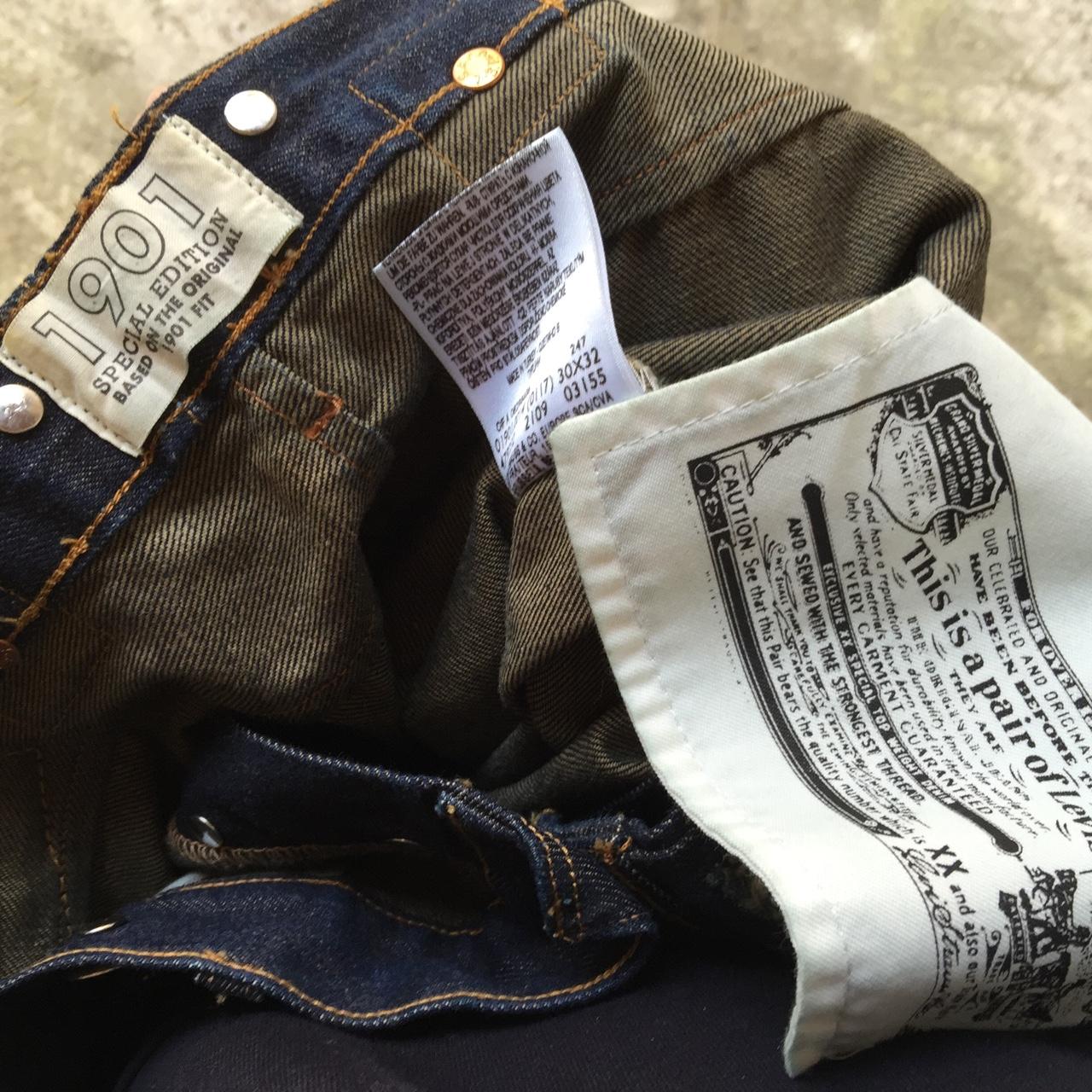 compliance county detergent Pantaloni Jeans Levi's 501 - 1901 Special Edition -... - Depop