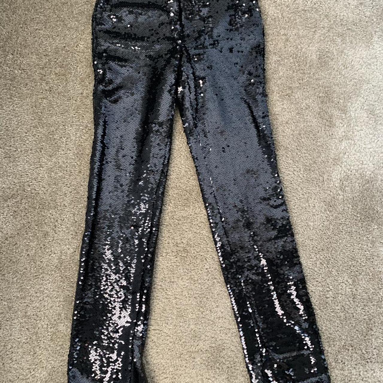 Zara Black Trousers Size XS Never worn #zara - Depop