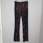 Zara primary yellow flare pants Small stains on end - Depop