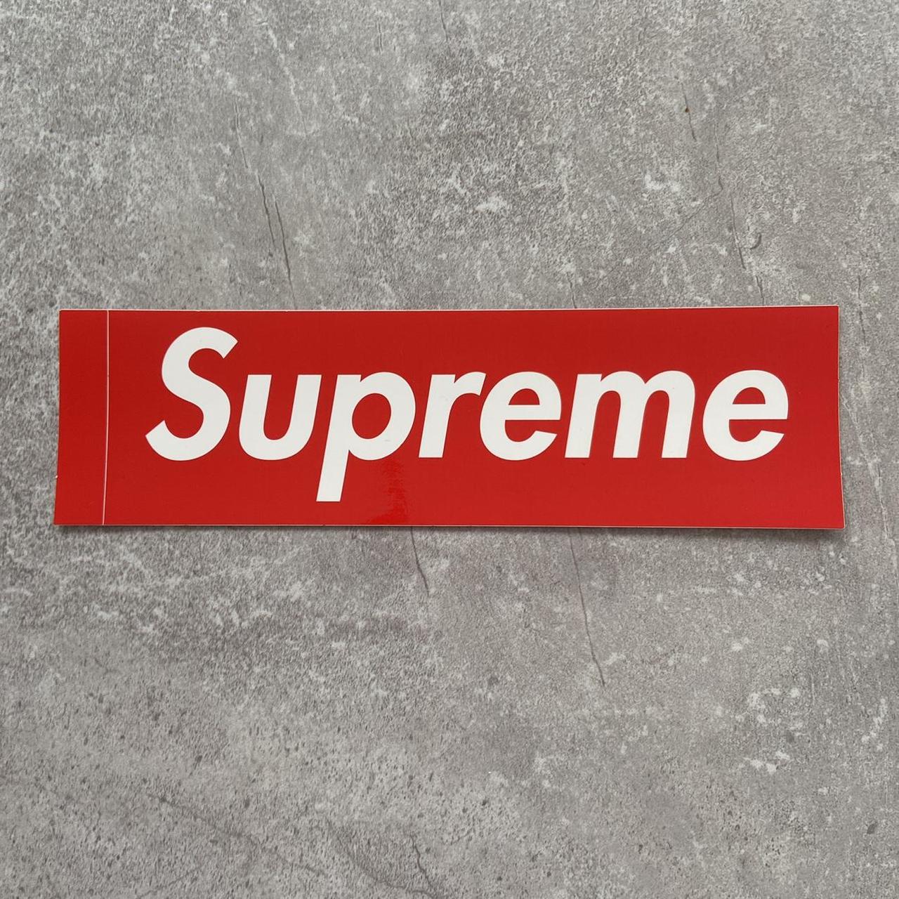 Supreme box logo outlet stickers bulk