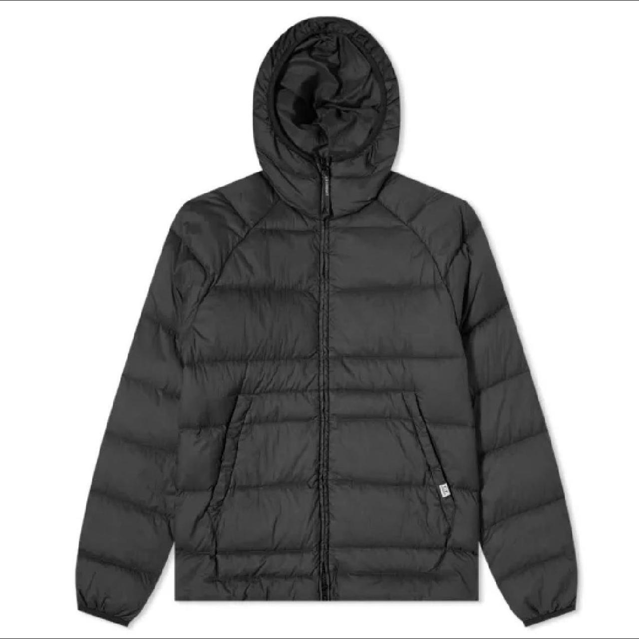 cp company padded quilted nylon jacket Dark fog... - Depop