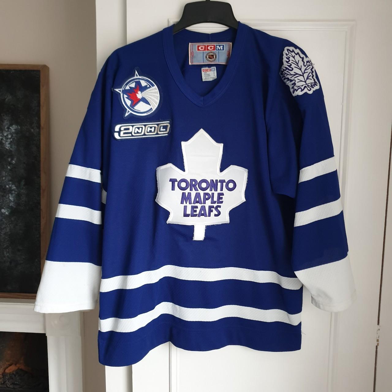 Toronto Maple Leafs jersey 2000 all star... - Depop