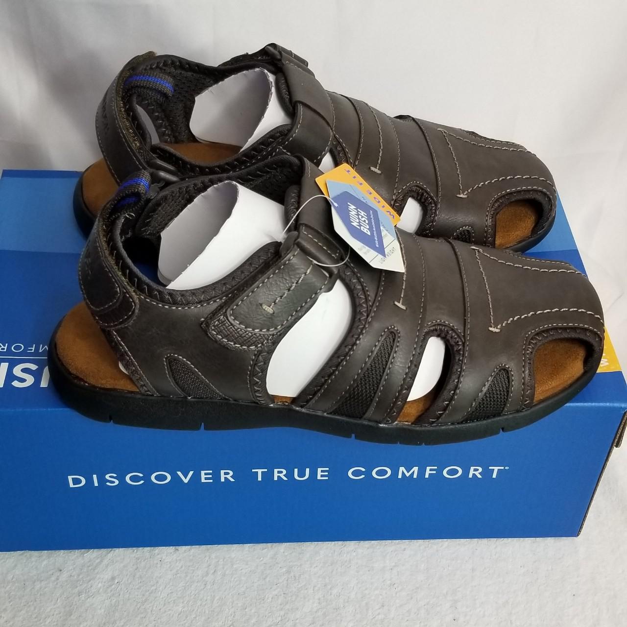 Nunn Bush Leather Rio grande sandals Sz 10W Mens New Depop