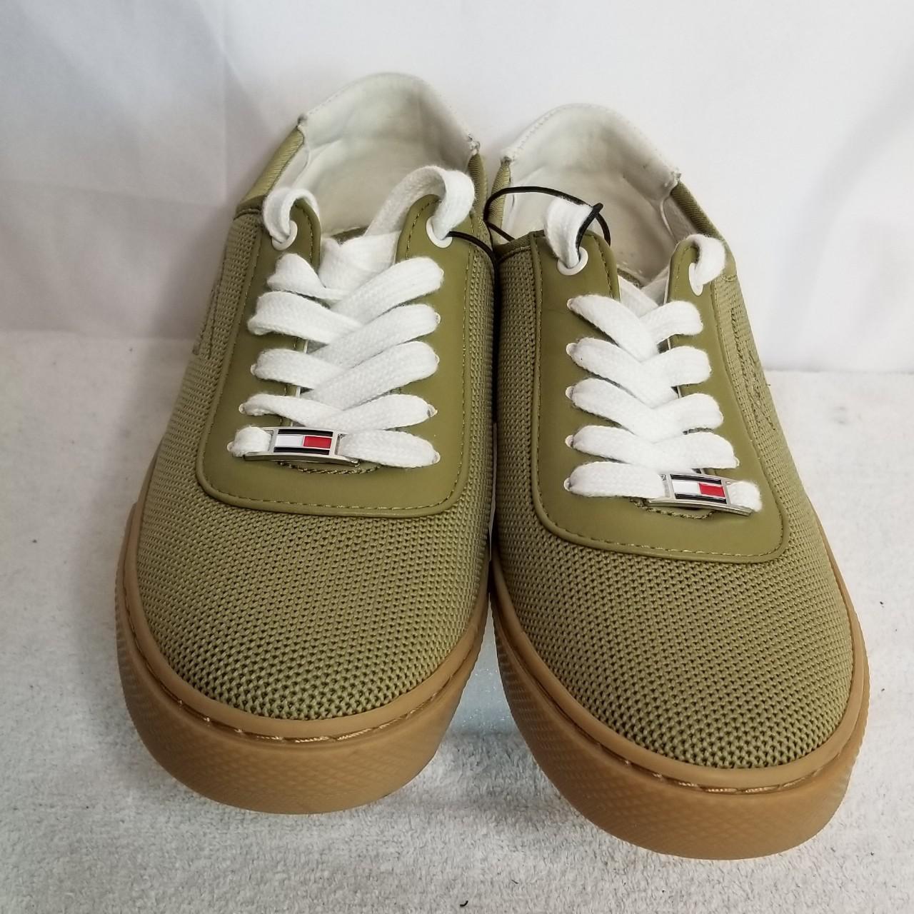 Tommy hilfiger sales khaki trainers