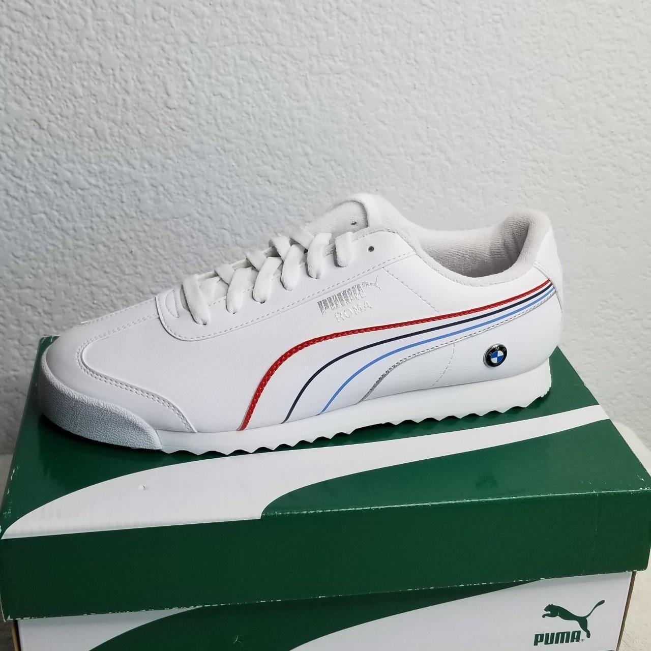 puma roma bmw white