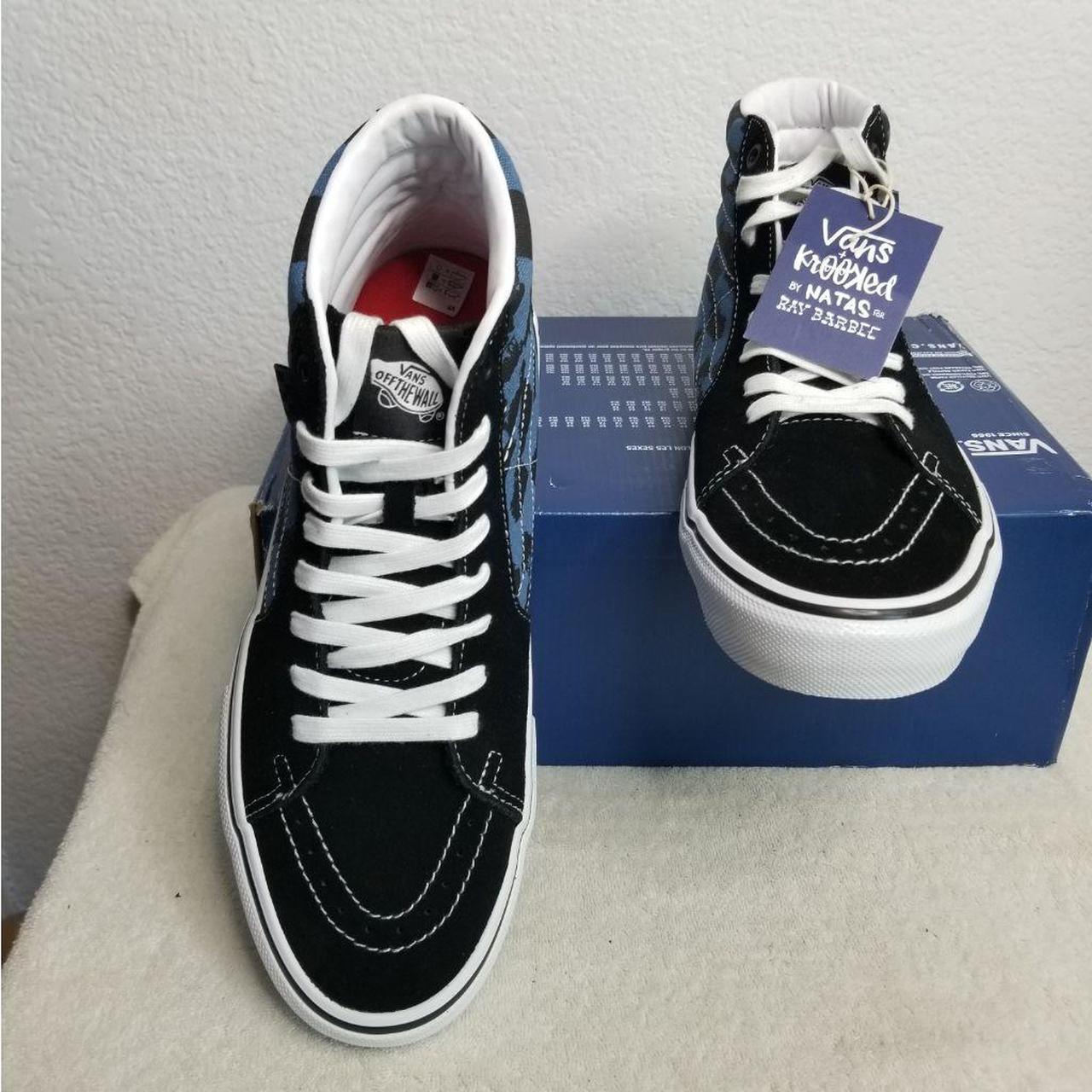 Van's Skate SK8-HI Krooked by Natas for Ray Barbee... - Depop