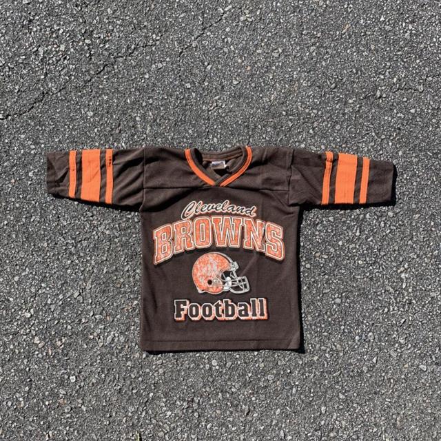 Kids Cleveland Browns Hoodie size 4 - Depop