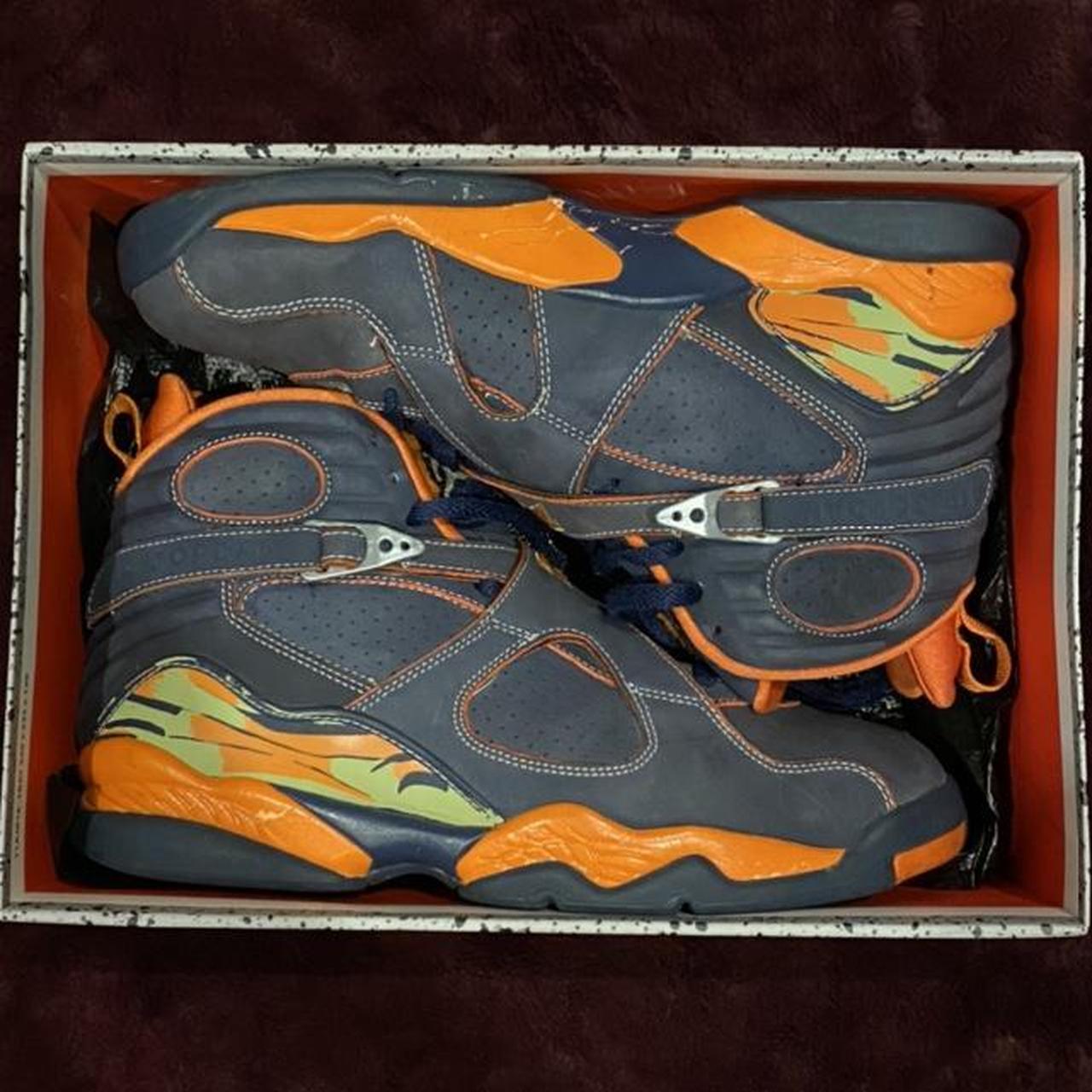 NIKE JORDAN 8 RETRO PEA PODS (2007) UK 10 Great... - Depop