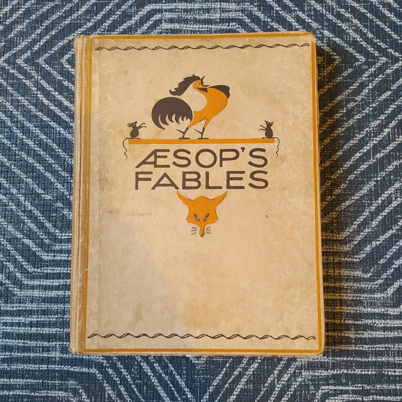 Æsop's Fables (1930) Beautiful old illustrated... - Depop