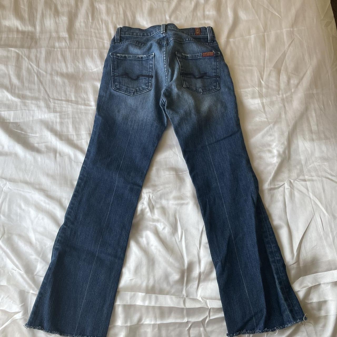 - lucky brand 7 low rise - says high rise but fits... - Depop