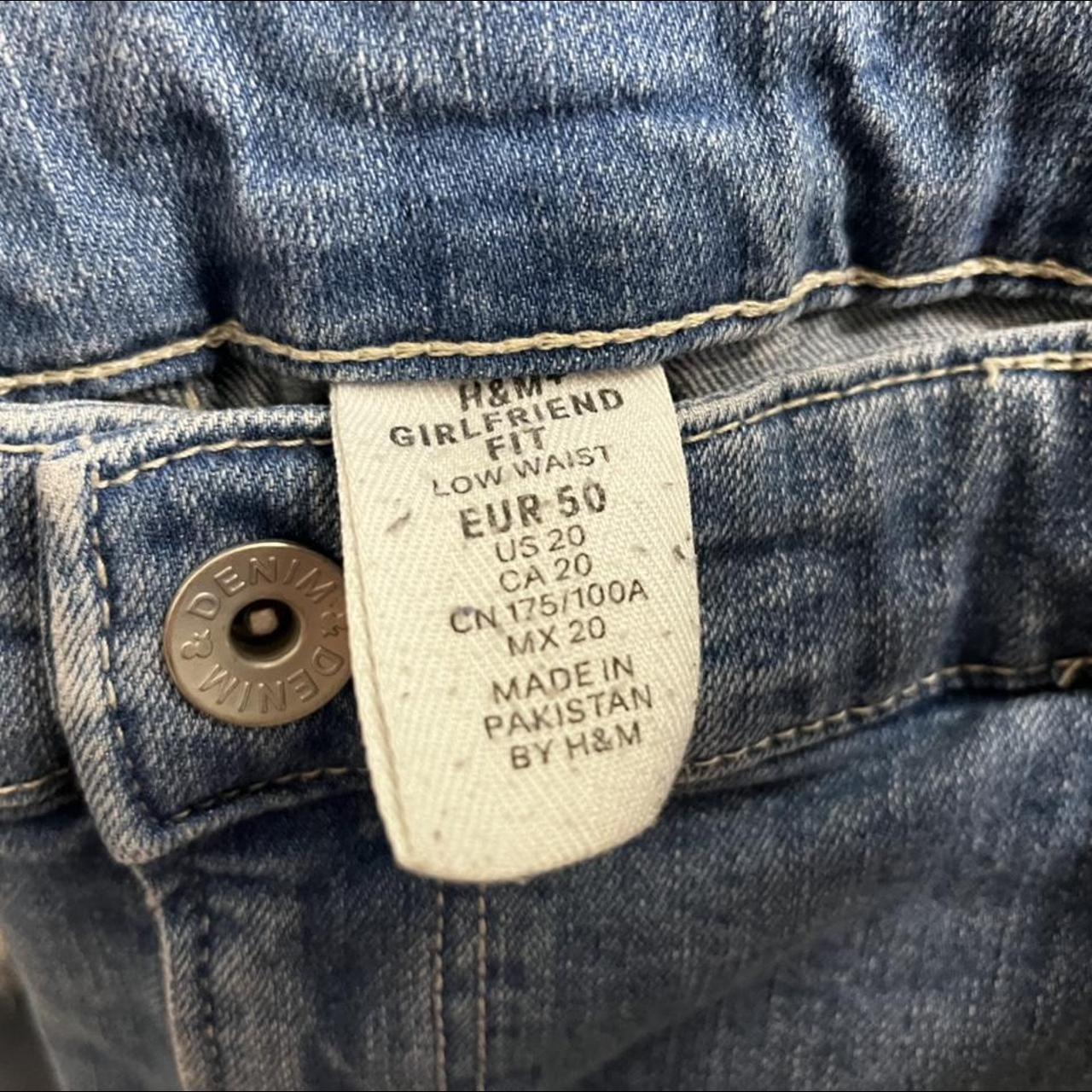 H and m outlet girlfriend jeans