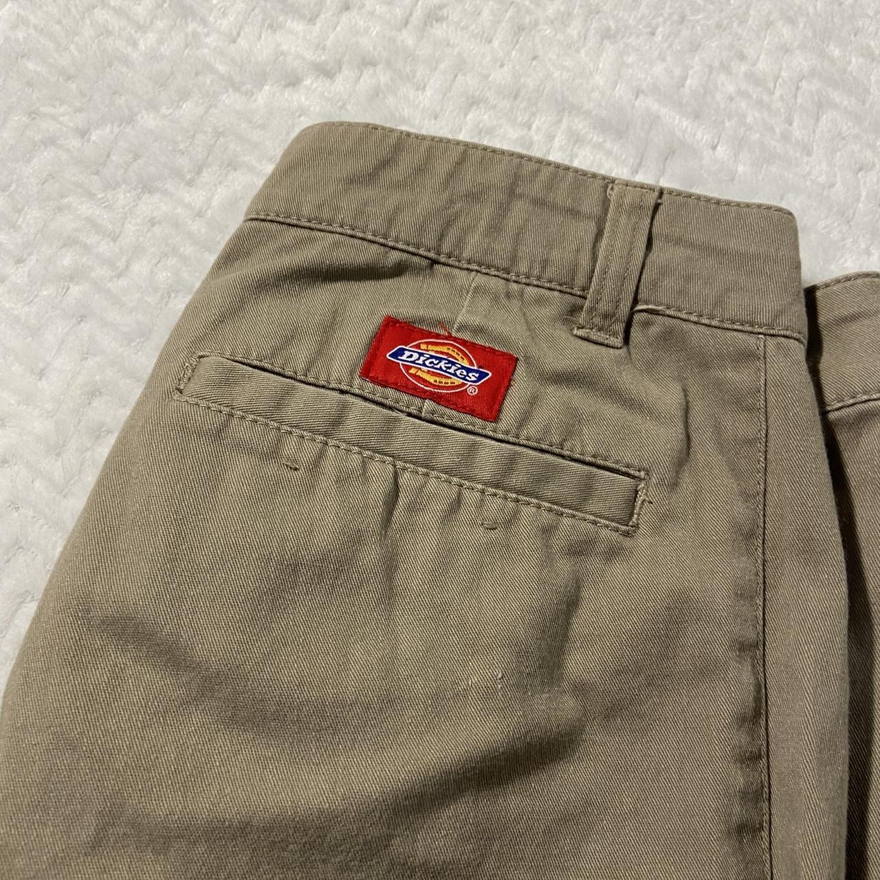 Dickies Women's Khaki and Tan Trousers | Depop