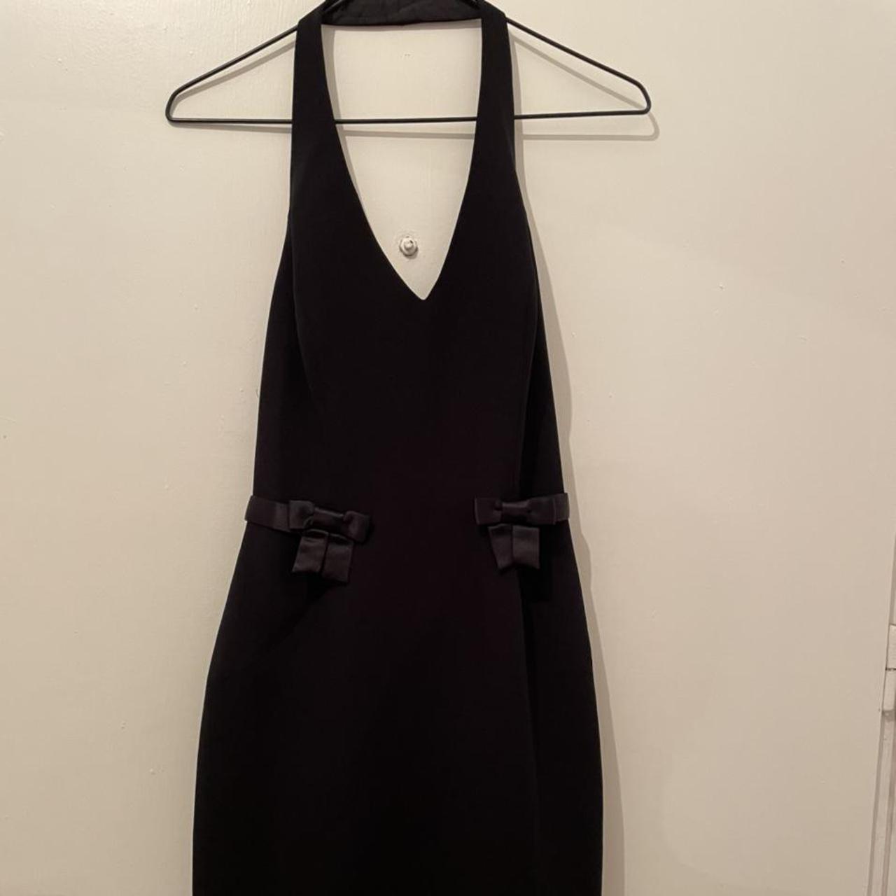 Super cute 90’s Maggy London halter dress with bows - Depop