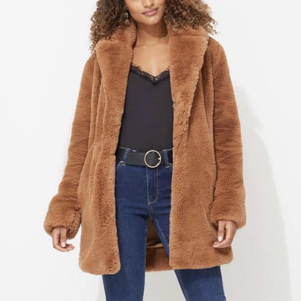 sportsgirl shearling jacket