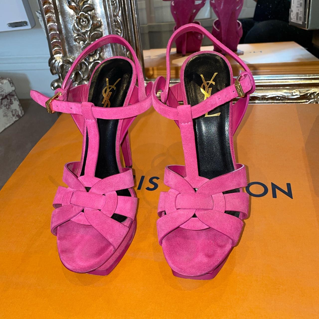 pink ysl shoes