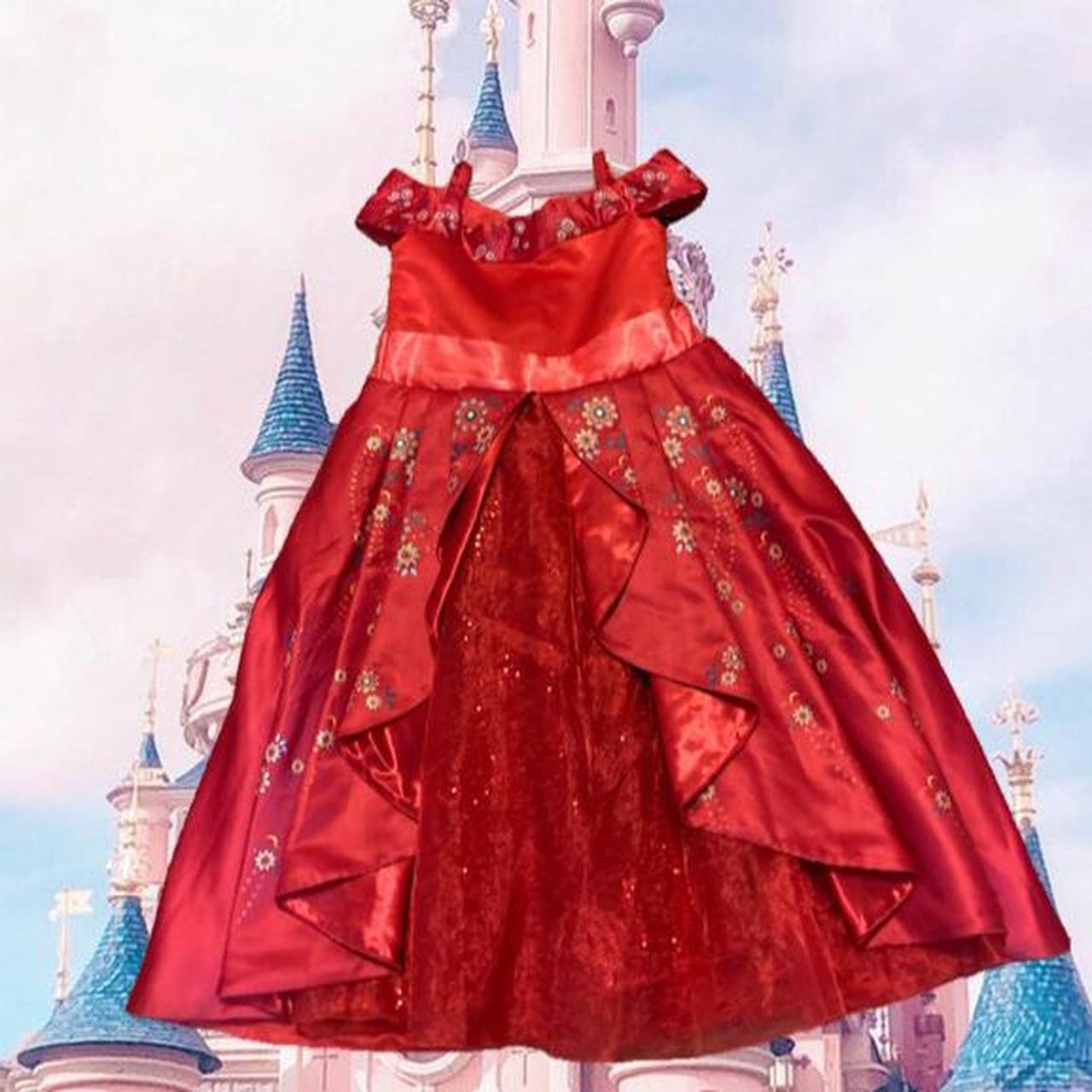 Red Disney Princess Elena of Avalor Dress Depop