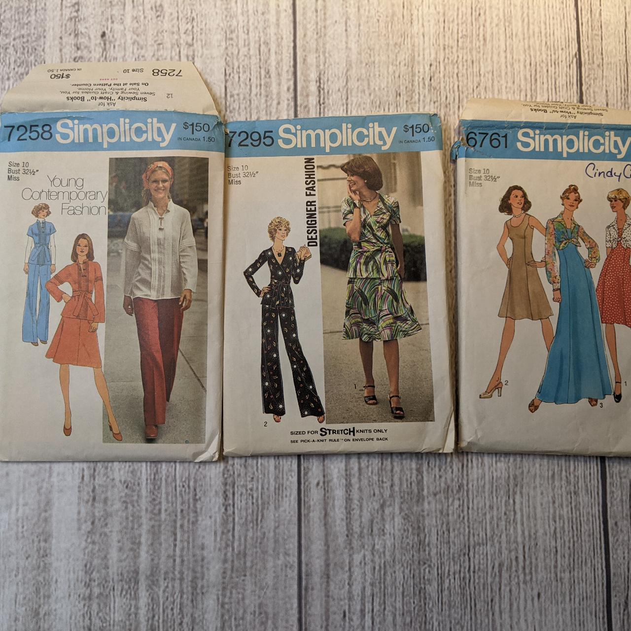 8 Vintage 70's Sewing Patterns These Vintage 1970's... - Depop