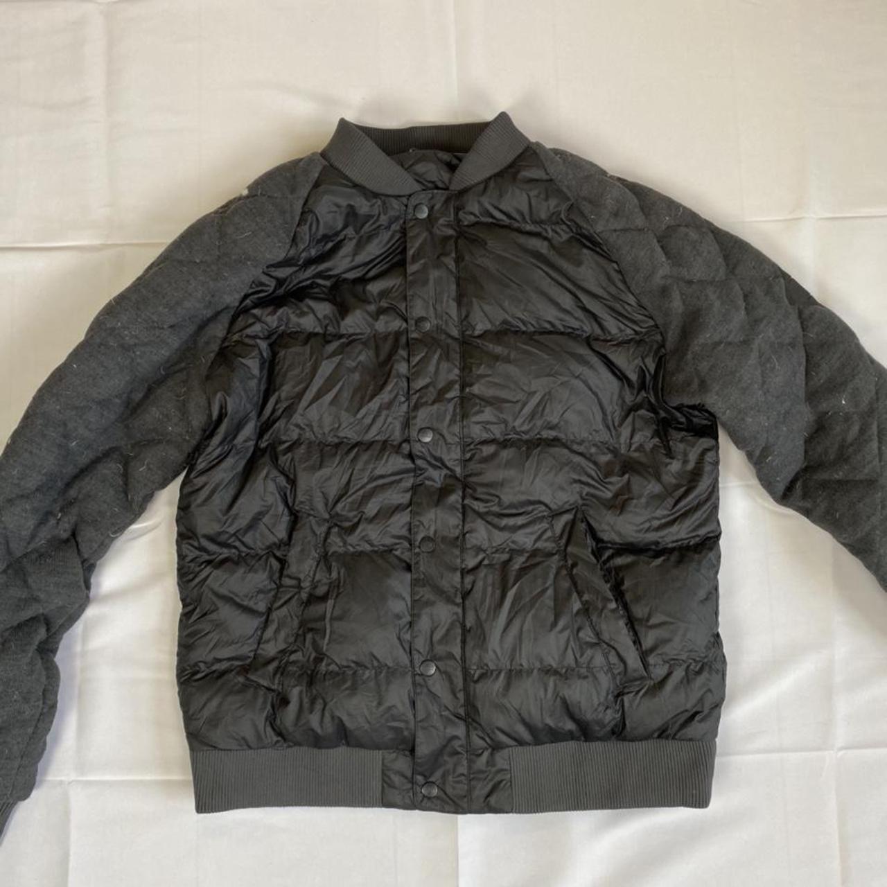 The North Face Quilted Puffer Jacket, in Bomber... - Depop