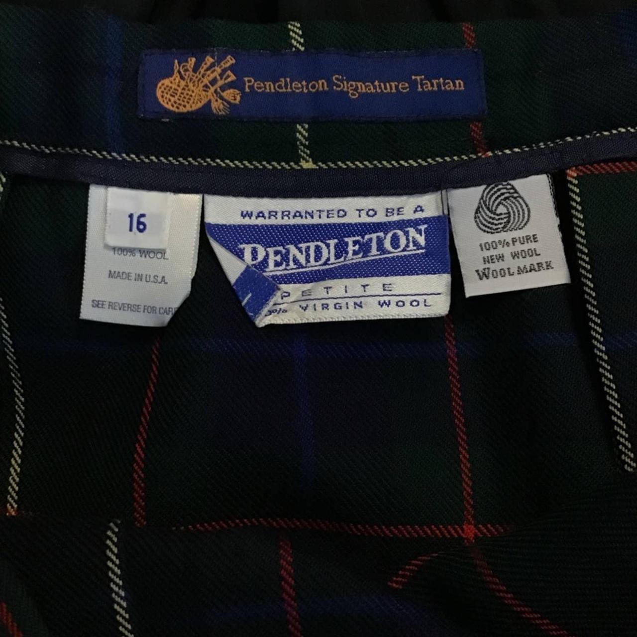 Product Image 3 - Pendleton 100% Wool Vintage Pleated