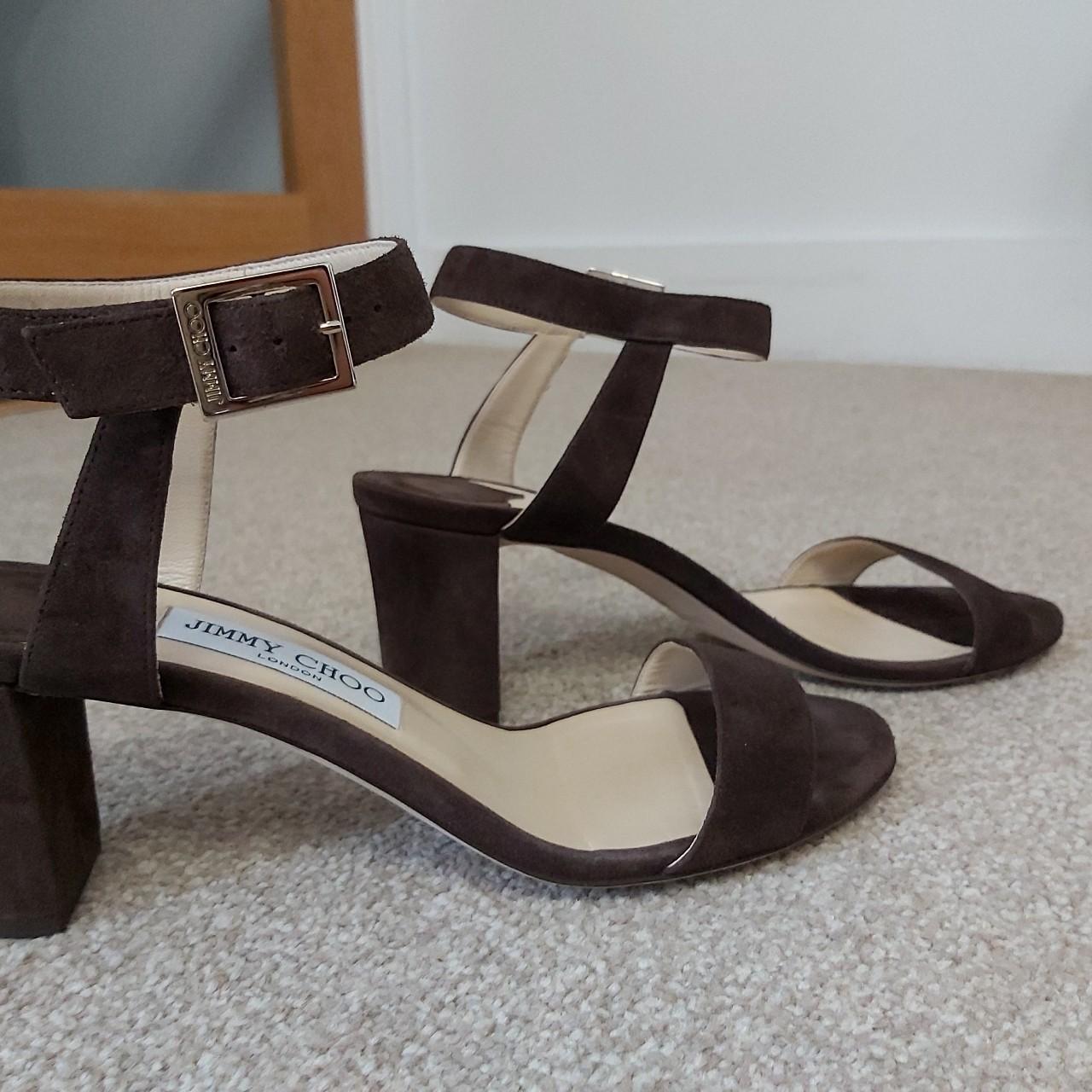 Jimmy Choo City block heel sandals. Excellent Depop