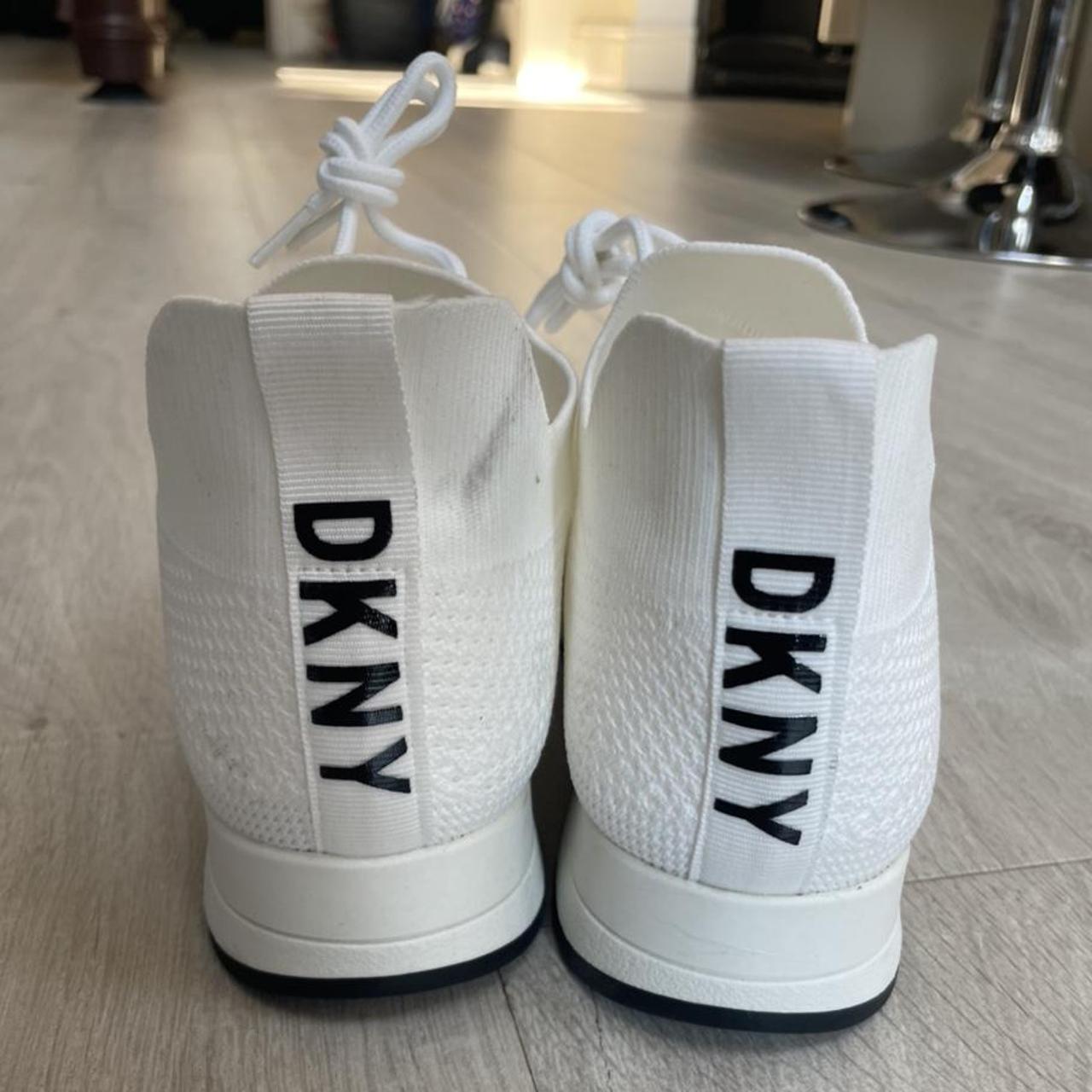 Women’s white DKNY trainers UK size 5 EUR 38 Never worn Depop