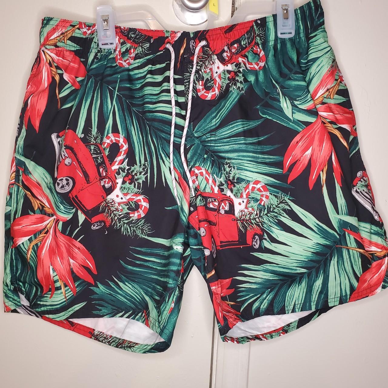 Hi explore page, Island Shores men's graphic swim... - Depop